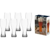 Leonardo Bierglas "Weizenbiergläser Taverna 330 ml 6er Set transparent"