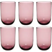 Like. by Villeroy & Boch Longdrinkglas "Longdrinkbecher Like Glass 385 ml 6er Set"