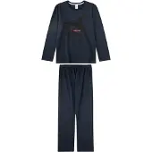 Sanetta Schlafanzug "Pyjama Pyjama Teens Shark Zone lang"