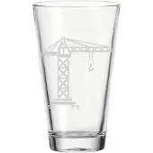 Luxentu Kinderbecher "Kinderbecher Kran 300 ml transparent"