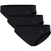 Adidas Damen Slips, 3er Pack - Sport Active Seamless, Low Rise Bikini, Unterwäsche, Logo, einfarbig