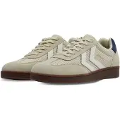 Hummel VM78 CPH MS Indoor Schuhe Sneaker beige/blau/weiß 218637-2718, Schuhgröße:41 EU