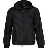 Armani Exchange für Herren. XM000342AF12285UC001 Blousonjacke schwarz (L), Lässig, Polyamid
