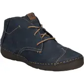 Josef seibel Fergey 18 Frauen Schnürung Leder Chukka Stiefelette Blau – 3 Großbritannien - 36 EU - 5 US / Blau