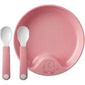 Mepal Teller "Lernteller mit Lernlöffel Mio ø 17,6 cm"