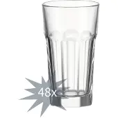 Leonardo Longdrinkglas "Longdrinkgläser Rock 340 ml transparent"