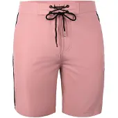 Yeaz Badeshorts "Badeshorts DAVEY", Herren, Gr. L, US, pink, Obermaterial: 92% Polyester PES. 8% Elasthan EL., Badehosen Badeshorts