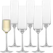 Zwiesel Glas Sektglas "Sektgläser Pure 209 ml 6er Set transparent"