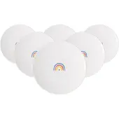 Villeroy & Boch Frühstücksteller "Frühstücksteller Be Happy With Love ø 21,2 cm 6er Set bunt"