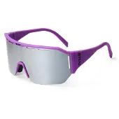Yeaz Sportbrille "Sport-Sonnenbrille Black/Silver SUNVIBE"
