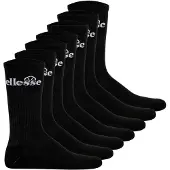 Ellesse Unisex Sport-Socken, 7 Paar - Trego Sport Sock, Crew Socks, Tennis, Ripp-Bündchen, Logo