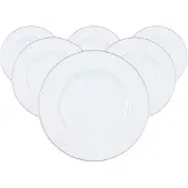 Villeroy & Boch Speiseteller "Speiseteller Anmut Platinum No. 1 ø 27,7 cm 6er Set weiß", weiß, L:27,7cm, Speiseteller, Speiseteller
