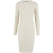 Urban Classics Rib Langes Kleid Mit Langen ärmeln