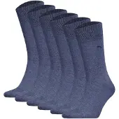 Puma Herren Socken, 6er Pack - Classic, Kurzsocken, Logo, einfarbig