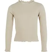 Urban Classics Longsleeve "Damen Girls Short Rib Longsleeve" 1 Stk.