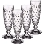 Villeroy & Boch Sektglas "Sektgläser Boston 120 ml 4er Set transparent"