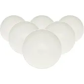 Villeroy & Boch Speiseteller "Coupeteller Royal ø 33 cm 6er Set weiß"