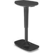 Nowy Styl Nowy-Styl Fitness-Hocker Timmi, WBT37, Stoff, schwarz / anthrazit