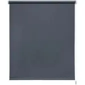 Liedeco Seitenzug-Rollo, dunkelgrau, Polyester
