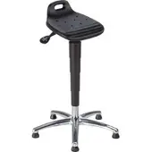 MeyChair Stehhilfe Assistent Futura AF2-PU2, schwarz, Fußkreuz aus Aluminium