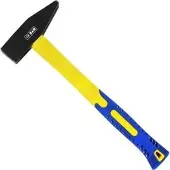 S&R Schlosserhammer 282.00.501, 500g Kopfgewicht, mit Fiberglasstiel