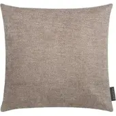 Magma Heimtex Magma-Heimtex Sofakissen Alfa, braun, mit Bezug in Velouroptik, 45x45 cm