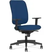 Nowy Styl Nowy-Styl Bürostuhl Garta, blau, Stoff, belastbar bis 110 kg