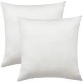 NatureMark Kissenbezug Jersey, Natur/Creme, aus Baumwolle, 40x40 cm, 2 Stück