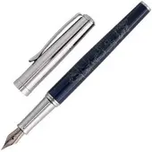 Hörner Füller Terra, Feder M, Metallgehäuse, blau