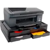 Exponent 42813, 40 kg, Kunststoff, Schwarz, 4 Schublade(n), 3,5 kg, 508 x 370 x 140 mm