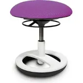 Topstar Fitness-Hocker Sitness Bobby SU83 BR7, für Kinder, Stoff, violett