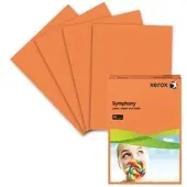 Xerox Kopierpapier Symphony Intensiv 003R94276, A4, 160g/qm, orange, 250 Blatt