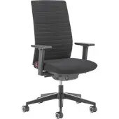 Köhl Bürostuhl TEMPEO 6500 WAVE, AIR-SEAT, schwarz, Stoff, belastbar bis 130 kg