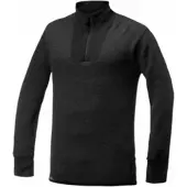 Woolpower Pullover Zip Turtleneck Protection 400 Unisex Anthracite-XXXL