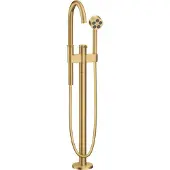 Hansgrohe Fertigmontageset AXOR ONE f Einhebel-Wannenm. bodenst bru go optic brushed gold optic
