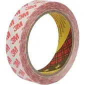 3M Doppelseitiges-Klebeband 9088-200, transparent, PP, 25mm x 50m