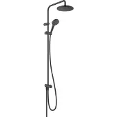 Hansgrohe Showerpipe VERNIS Blend 200 1jet Reno mattschwarz mattschwarz