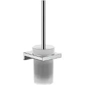 Hansgrohe AddStoris WC-Bürstengarnitur 10,5x12x34,2 cm Chrom