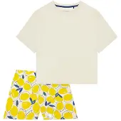 Schiesser Shorty "Casual Fashion" 2 tlg. mit Rundhalsausschnitt, in softer Single-Jersey Qualität
