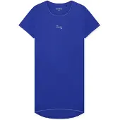 Schiesser Nachthemd "Casual Essentials" mit Statement-Print, Baumwolle, kurzärmelig, Rundhalsausschnitt