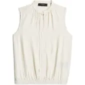 G-Star Stand-Up Collar Sleeveless Top - Weiß - Damen - S