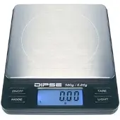 Dipse Digitalwaage TP-500, 6099, bis 500g, mit Abschaltautomatik, Teilung 0,01g