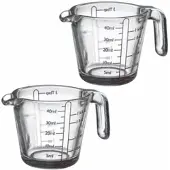 Westmark 2 Mini Messgläser 40 ml, 305522E3