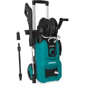Vonroc Hochdruckreiniger V24-1 - 2400W - 180 bar - Inkl. 10m Premium-Schlauch und Zubehör