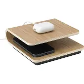 Stelton - Ro Kabelloses Ladegerät - Oak