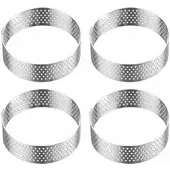Westmark 4 Tartelette-Rahmen, rund, Ø 6 cm, 340022E3