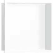 Hansgrohe XtraStoris Individual Wandnische Mattweiß mit Designrahmen 300/300/100, Mattweiß