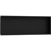Hansgrohe XtraStoris Original Wandnische mit Rahmen 300/900/100, Mattschwarz