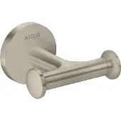 Hansgrohe Handtuchhaken Axor Universal Circular doppelt brushed nickel
