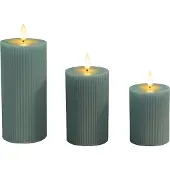 Relaxdays 3x LED-Kerzen